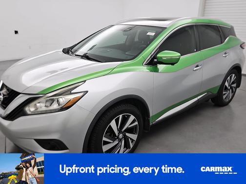 Silver 2015 Nissan Murano Platinum