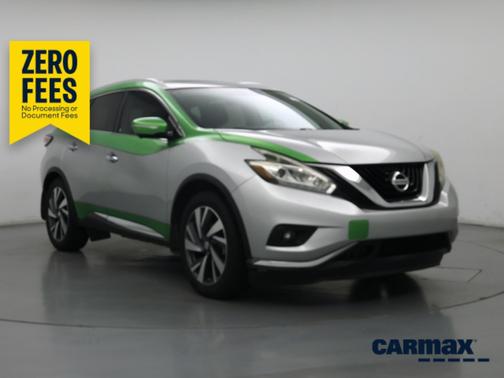 Silver 2015 Nissan Murano Platinum