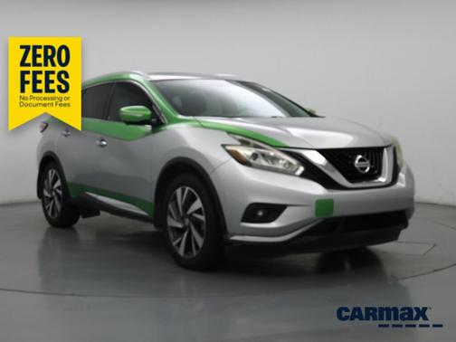 Silver 2015 Nissan Murano Platinum