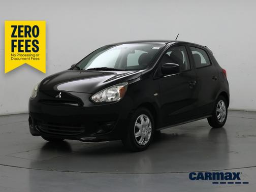 Black 2015 Mitsubishi Mirage DE