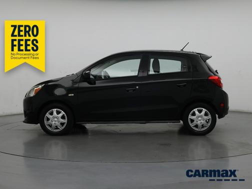 Black 2015 Mitsubishi Mirage DE