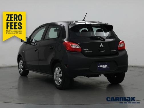 Black 2015 Mitsubishi Mirage DE