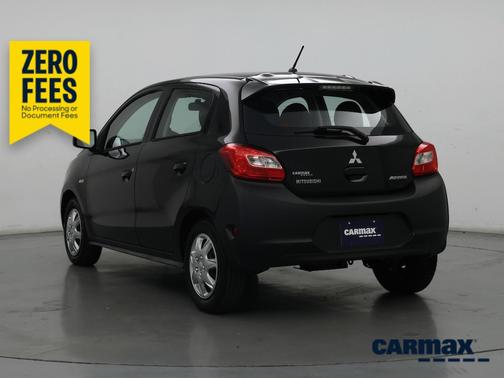 Black 2015 Mitsubishi Mirage DE