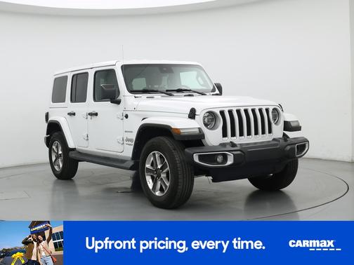 White 2021 Jeep Wrangler Unlimited Sahara