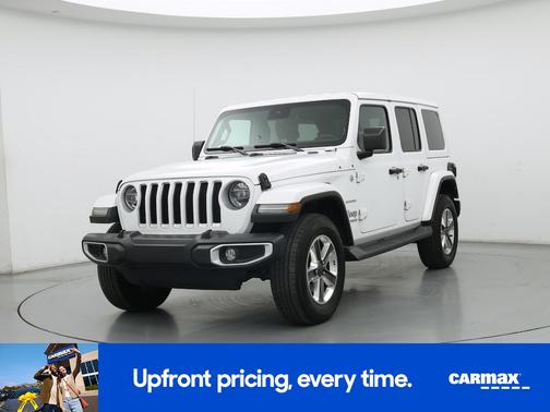 White 2021 Jeep Wrangler Unlimited Sahara