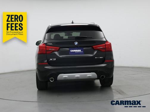 Black 2019 BMW X3 sDrive30i