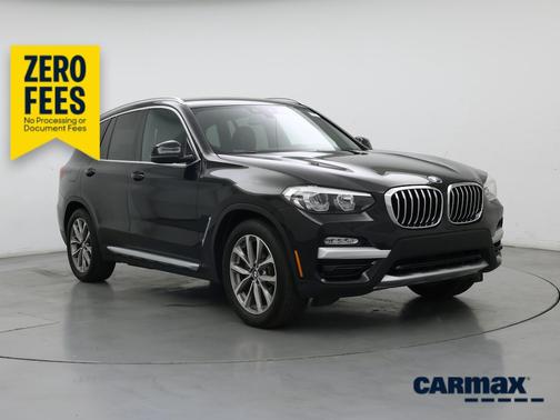 Black 2019 BMW X3 sDrive30i