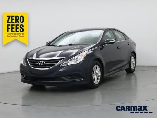 Black 2014 Hyundai SONATA GLS