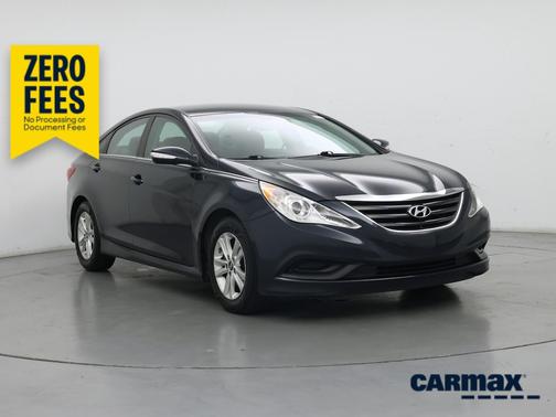 Black 2014 Hyundai SONATA GLS