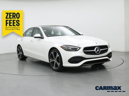 White 2024 Mercedes-Benz C-Class