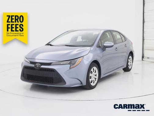 Blue 2020 Toyota Corolla LE