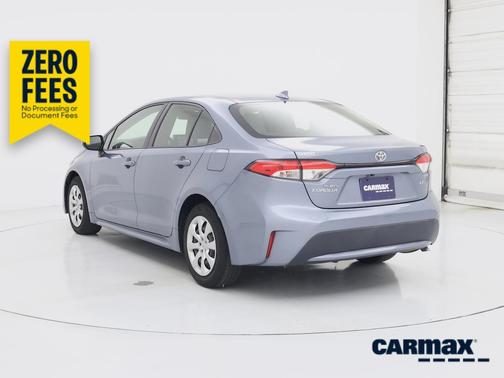 Blue 2020 Toyota Corolla LE