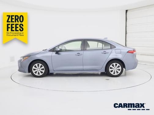 Blue 2020 Toyota Corolla LE