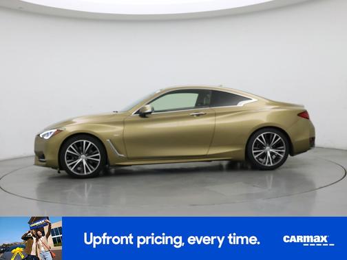 Gold 2018 INFINITI Q60 Pure
