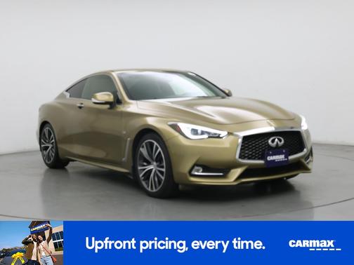 Gold 2018 INFINITI Q60 Pure