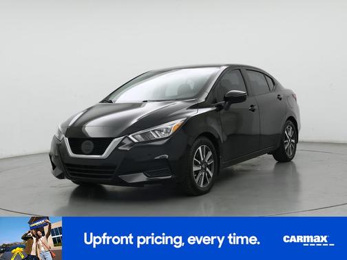 Black 2021 Nissan Versa SV