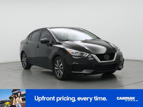 Black 2021 Nissan Versa SV
