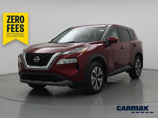 Red 2023 Nissan Rogue SV