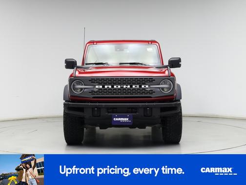 Red 2021 Ford Bronco Badlands