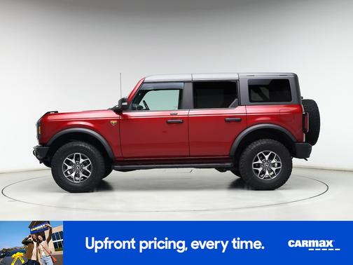 Red 2021 Ford Bronco Badlands