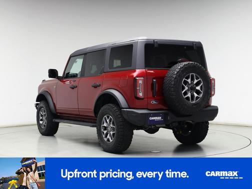 Red 2021 Ford Bronco Badlands