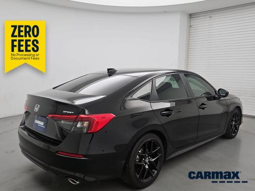 Black 2024 Honda Civic Sport