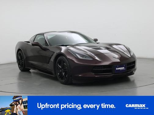 Burgundy 2017 Chevrolet Corvette Stingray