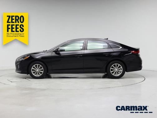Black 2018 Hyundai SONATA SE