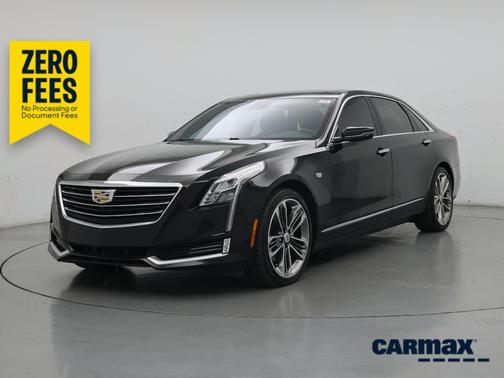 Black 2018 Cadillac CT6 Luxury