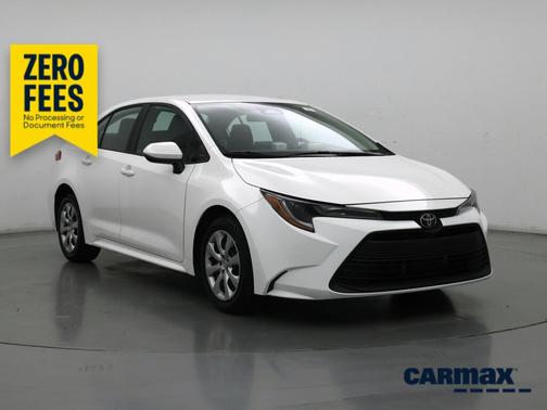 White 2025 Toyota Corolla LE