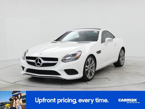 White 2020 Mercedes-Benz SLC 300