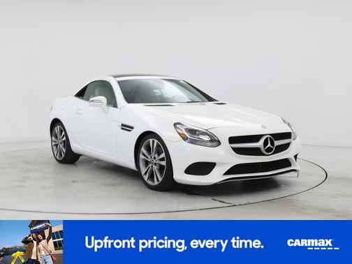 White 2020 Mercedes-Benz SLC 300
