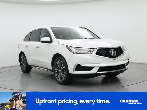 White 2020 Acura MDX Technology