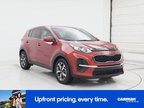 Red 2020 Kia Sportage LX