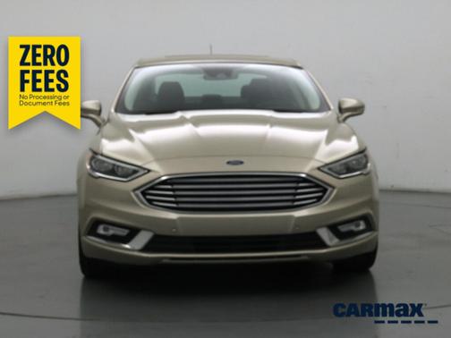 Gold 2017 Ford Fusion Titanium