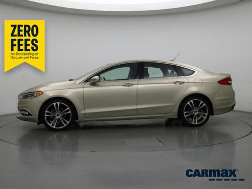 Gold 2017 Ford Fusion Titanium
