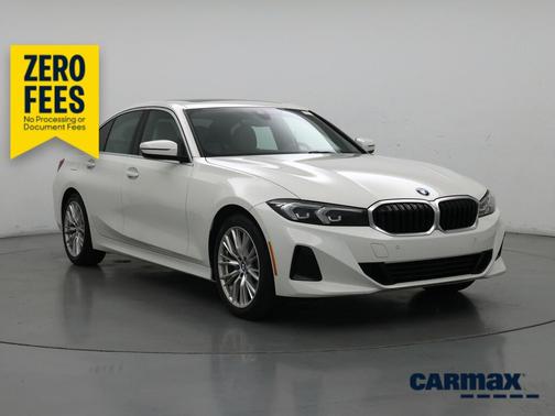 White 2023 BMW 330 I