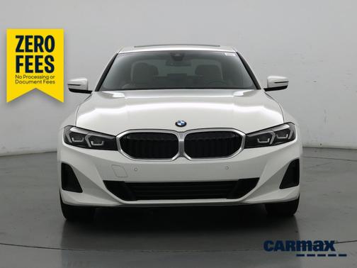 White 2023 BMW 330 I