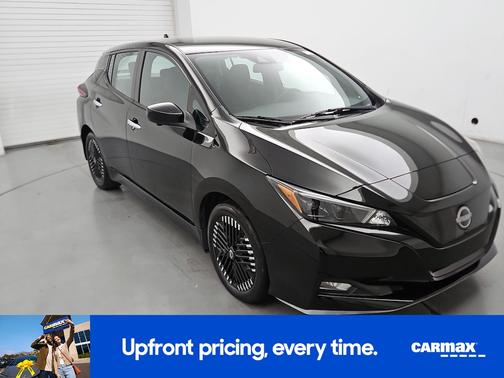 Black 2024 Nissan Leaf SV Plus