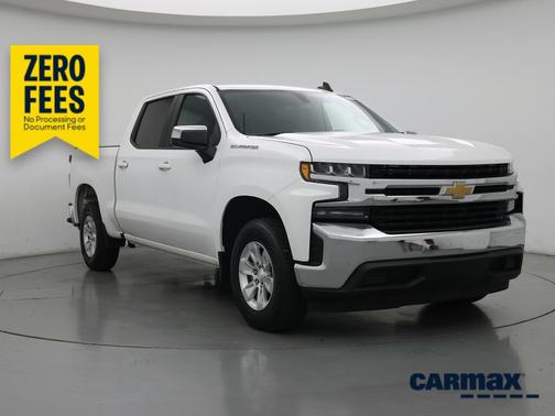 White 2019 Chevrolet Silverado 1500 LT