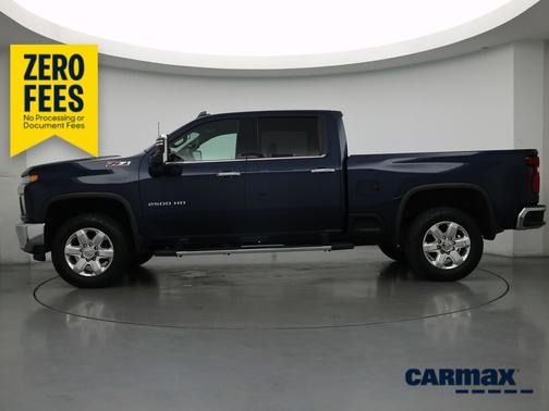 Blue 2022 Chevrolet Silverado 2500 LTZ