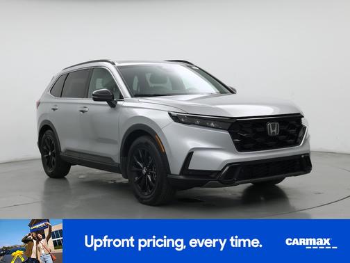 Silver 2025 Honda CR-V Hybrid Sport-L
