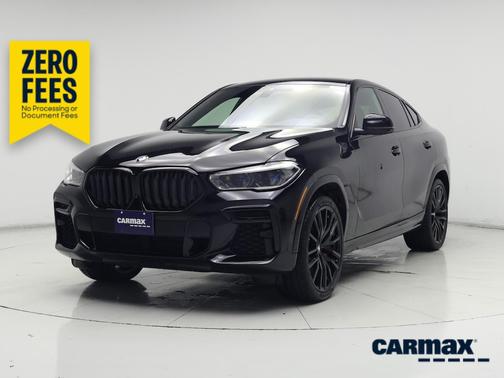 Black 2022 BMW X6 M50i