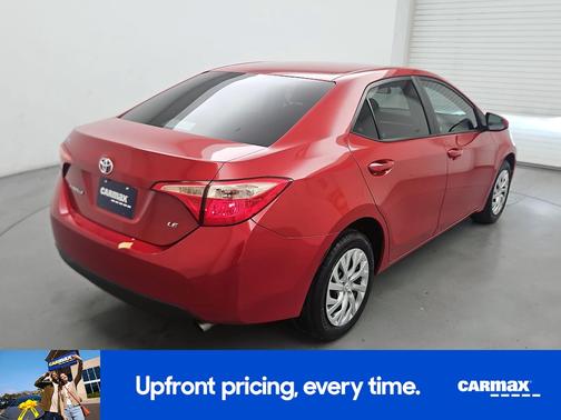 Red 2018 Toyota Corolla L
