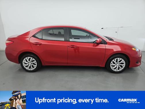 Red 2018 Toyota Corolla L
