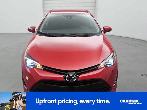 Red 2018 Toyota Corolla L