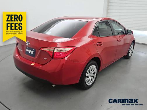 Red 2018 Toyota Corolla L
