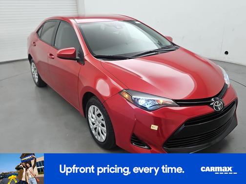 Red 2018 Toyota Corolla L