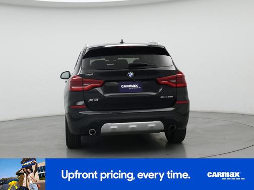 Black 2019 BMW X3 sDrive30i