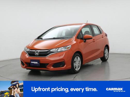 Orange 2020 Honda Fit LX